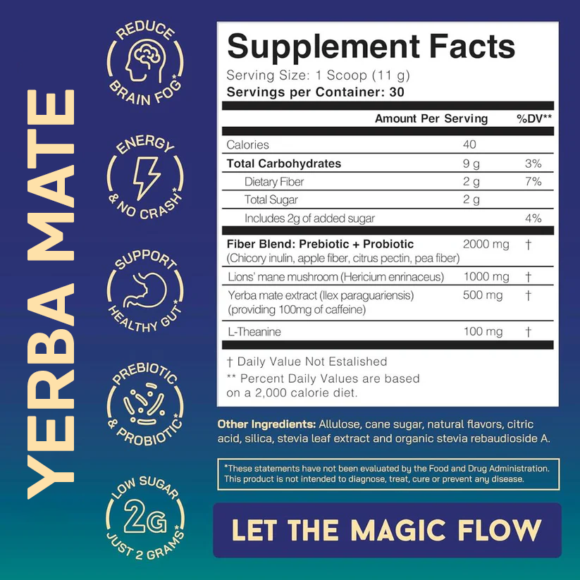 Natures - Yerba Mate Instant Tea Powder